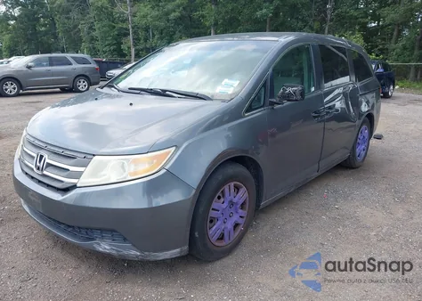 2012 Honda Odyssey Lx z USA, uszkodzony, nr VIN 5FNRL5H26CB056483